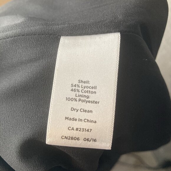 Talbots Skirt Womens Size 8 Purple Straight Pencil Floral Lined Zip Back NWT - Picture 5 of 6